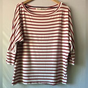 Michael Stars Striped Dolman Top